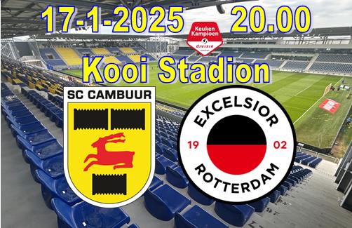 cambuur - excelsior